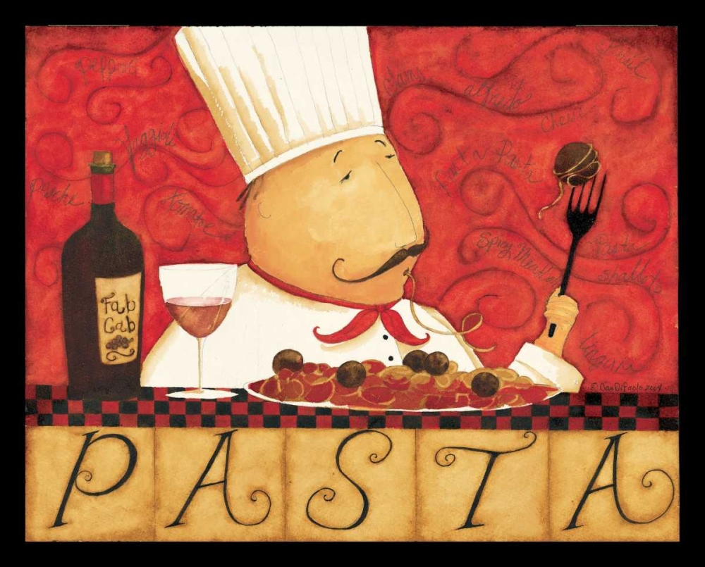 Old Chef art print by Dan DiPaolo for $57.95 CAD