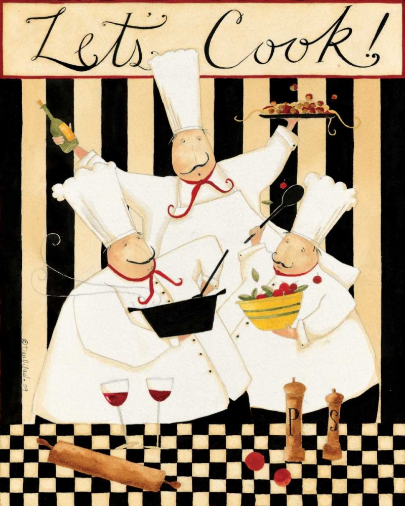 Lets Cook art print by Dan DiPaolo for $57.95 CAD