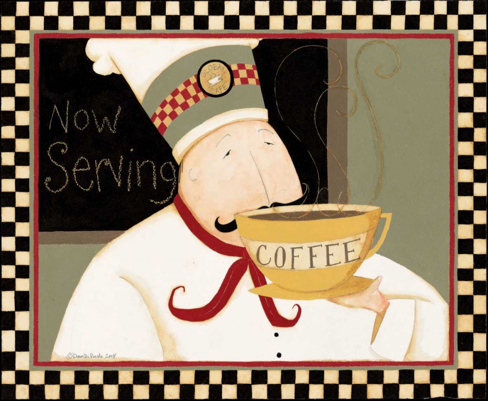 Coffee art print by Dan DiPaolo for $57.95 CAD