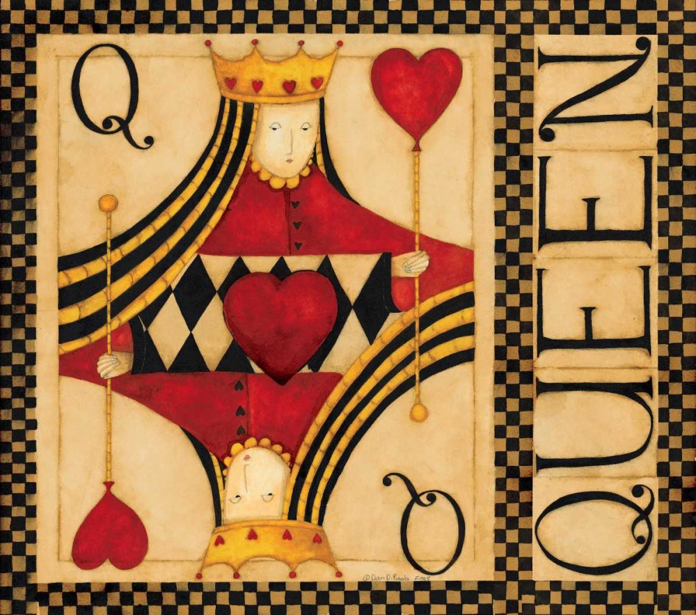 Queen art print by Dan DiPaolo for $57.95 CAD