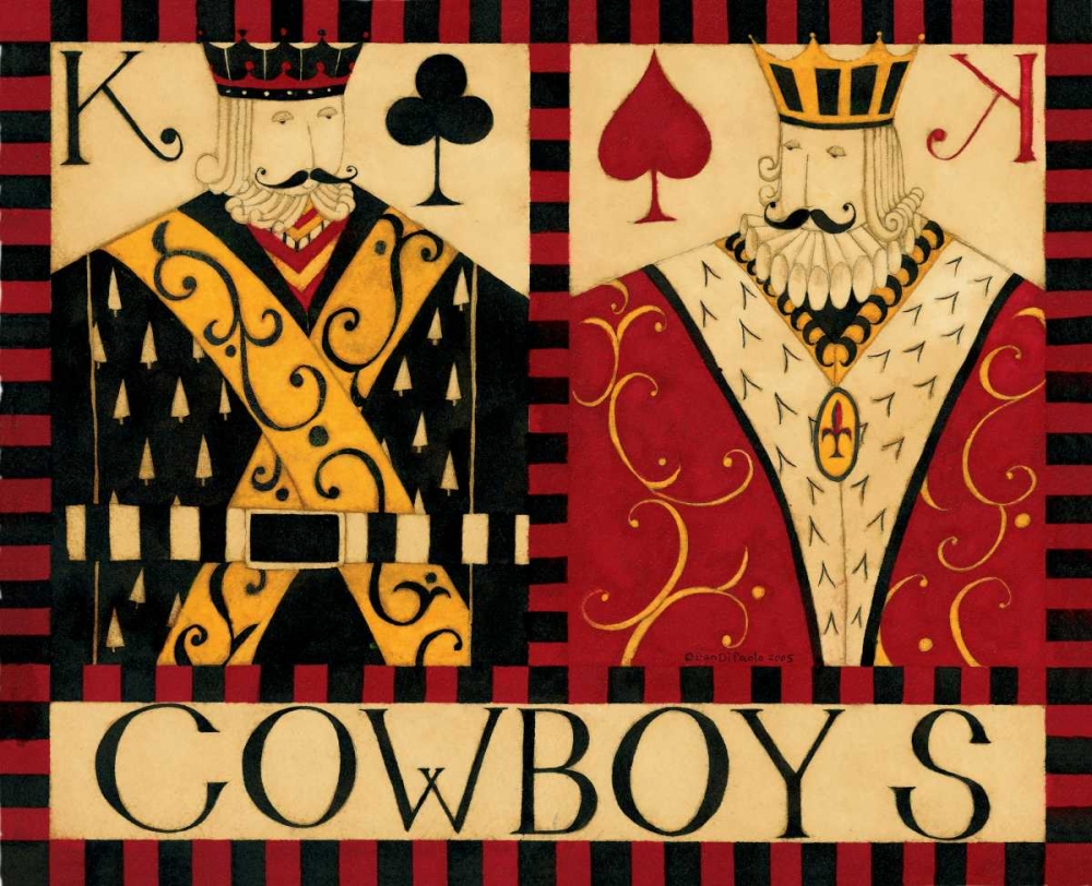 Cowboys art print by Dan DiPaolo for $57.95 CAD