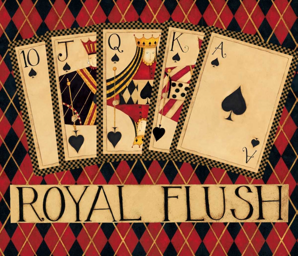 Royal Flush art print by Dan DiPaolo for $57.95 CAD