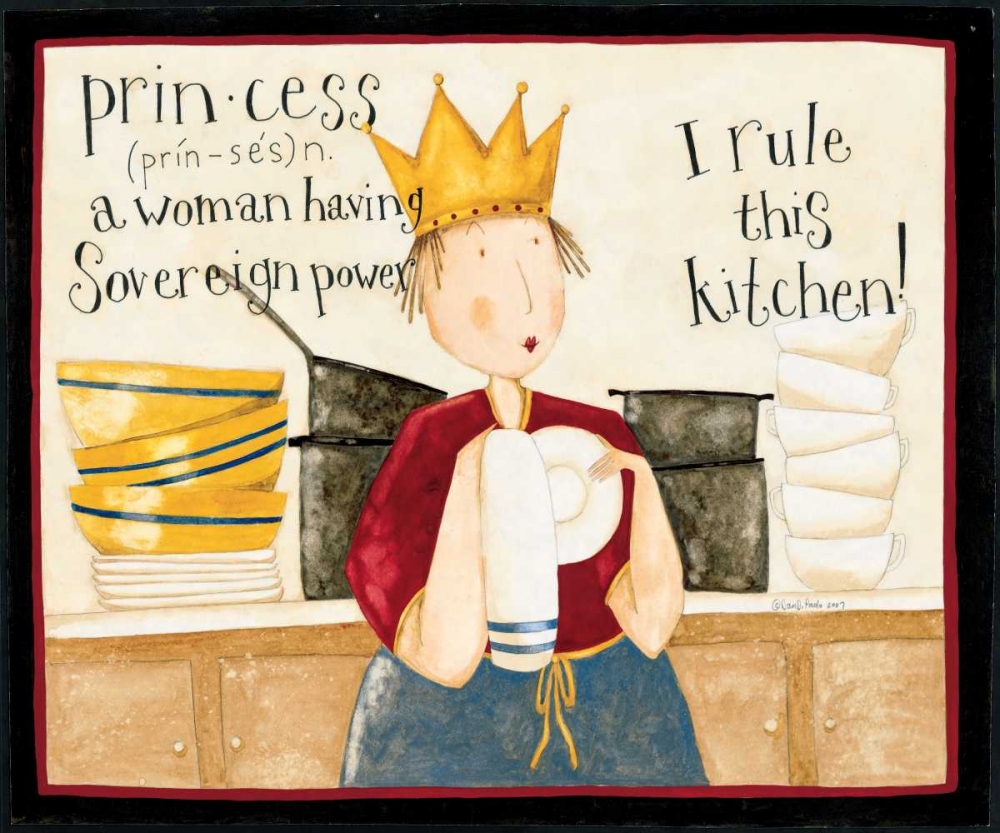 Princess art print by Dan DiPaolo for $57.95 CAD