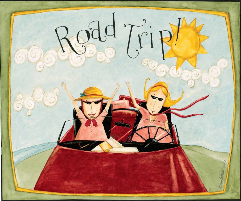 Road Trip art print by Dan DiPaolo for $57.95 CAD
