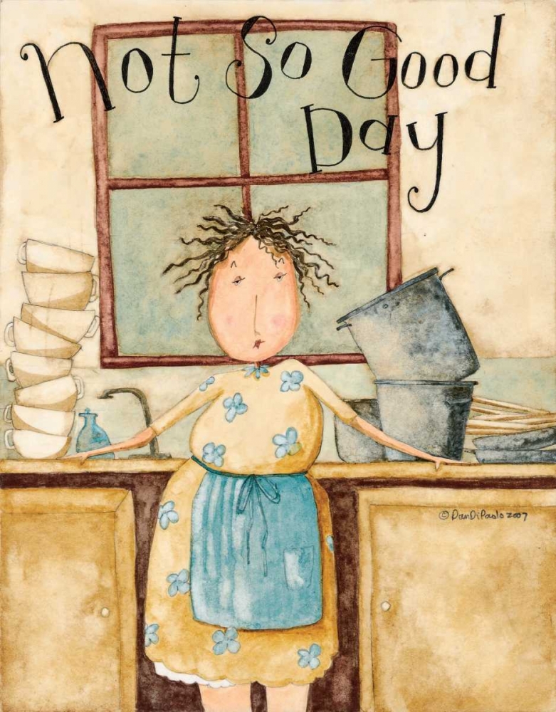 Not So Good Day art print by Dan DiPaolo for $57.95 CAD