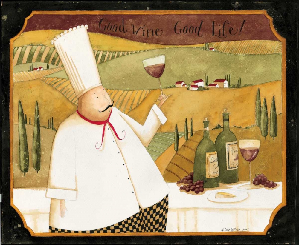 Wine Country art print by Dan DiPaolo for $57.95 CAD