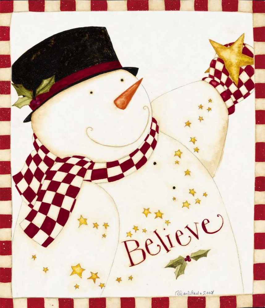 Snow art print by Dan DiPaolo for $57.95 CAD