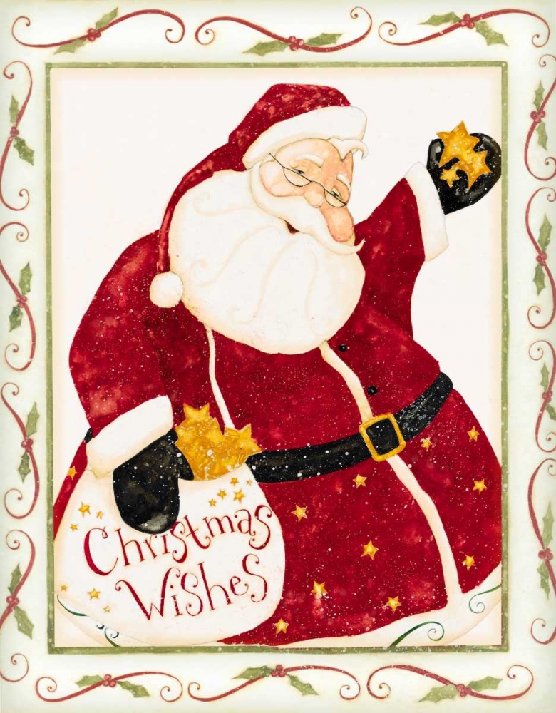 Santa art print by Dan DiPaolo for $57.95 CAD