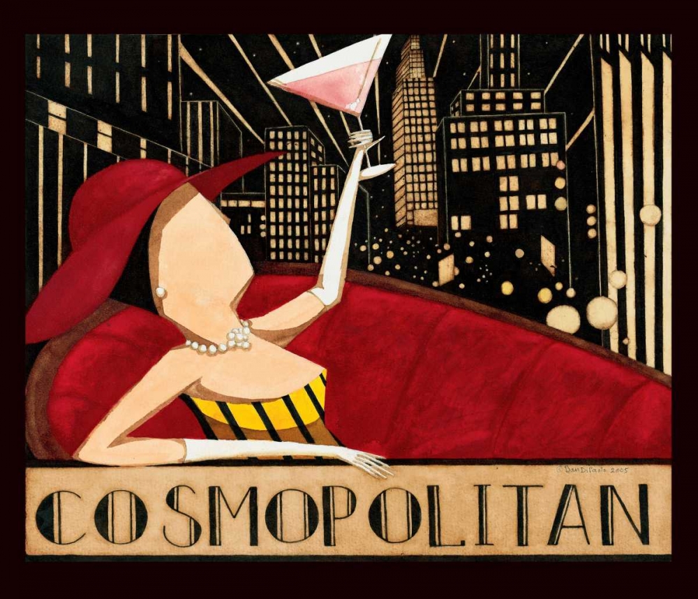 Cosmopolitian art print by Dan DiPaolo for $57.95 CAD