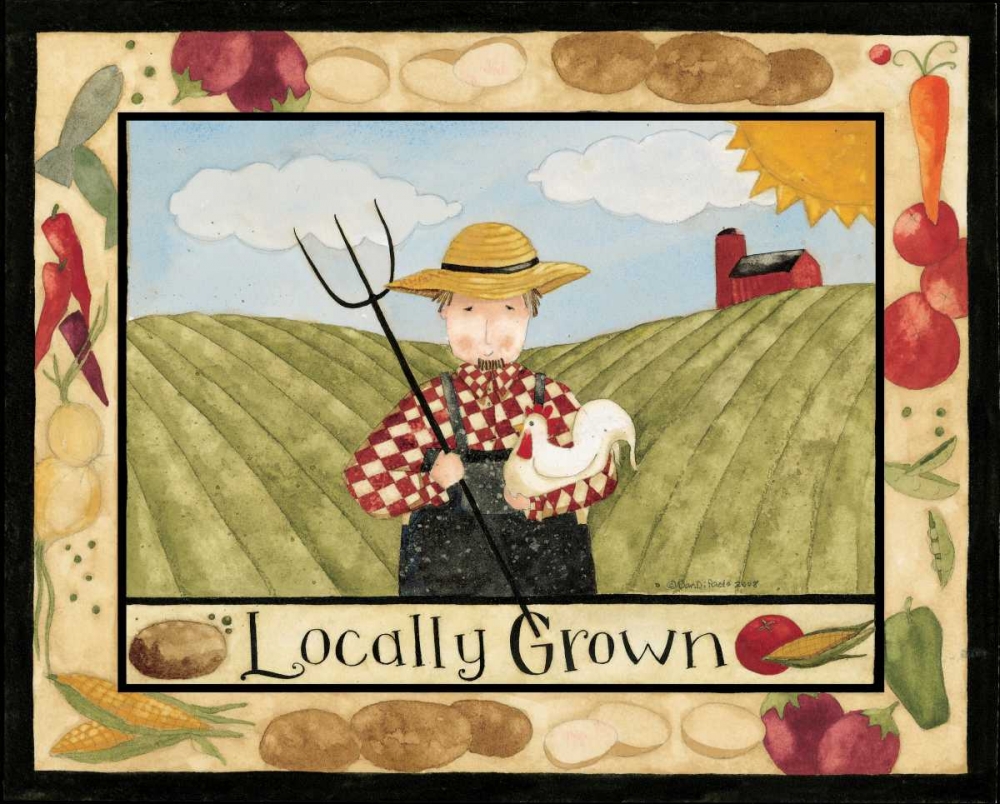 Locally Grown art print by Dan DiPaolo for $57.95 CAD