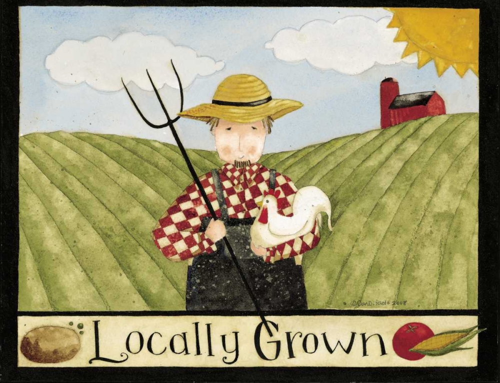 Locally art print by Dan DiPaolo for $57.95 CAD
