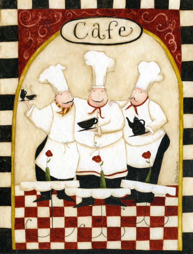 Cafe art print by Dan DiPaolo for $57.95 CAD