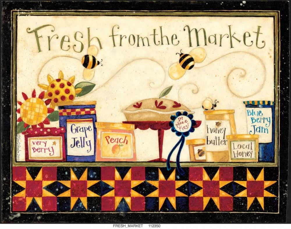 Fresh Market art print by Dan DiPaolo for $57.95 CAD