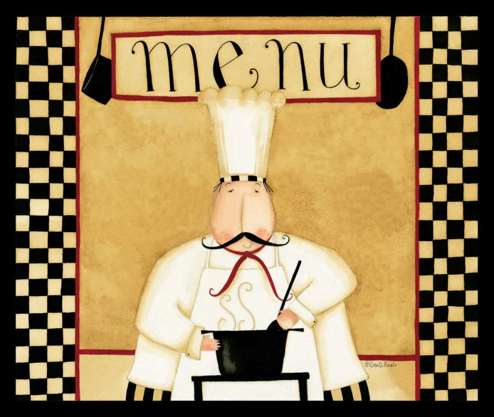 No Menu art print by Dan DiPaolo for $57.95 CAD