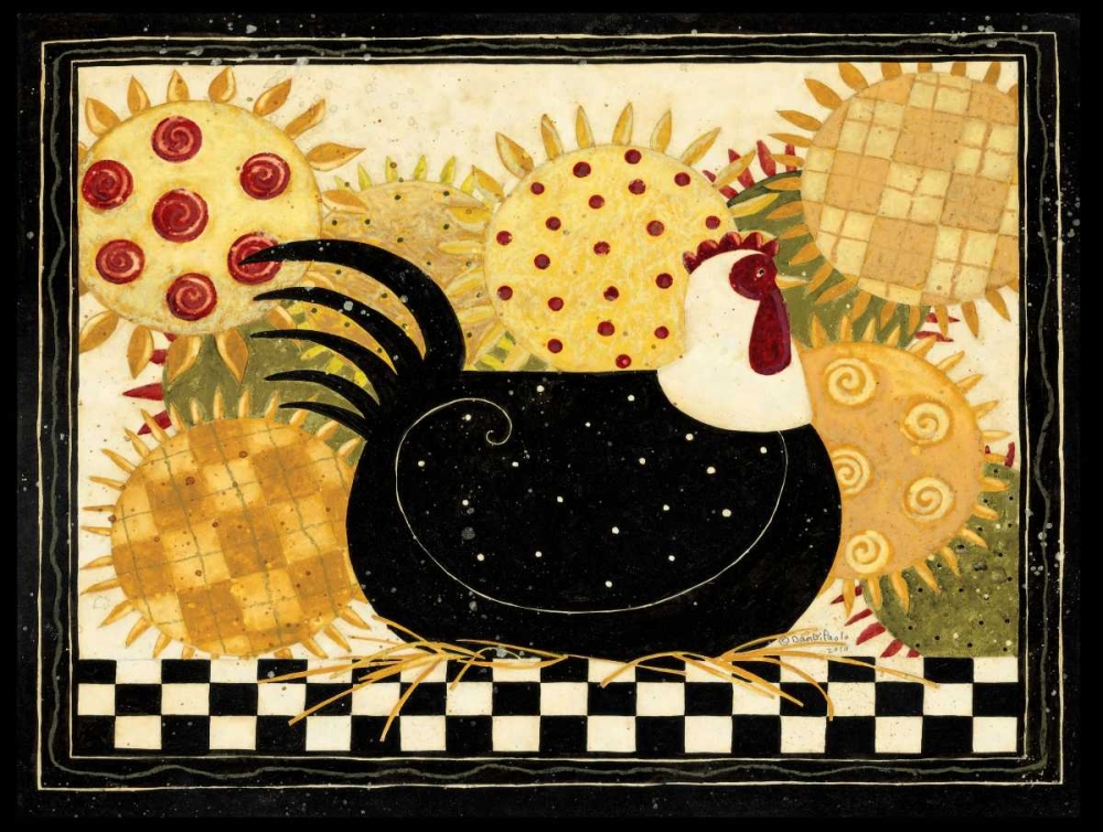 Hen art print by Dan DiPaolo for $57.95 CAD