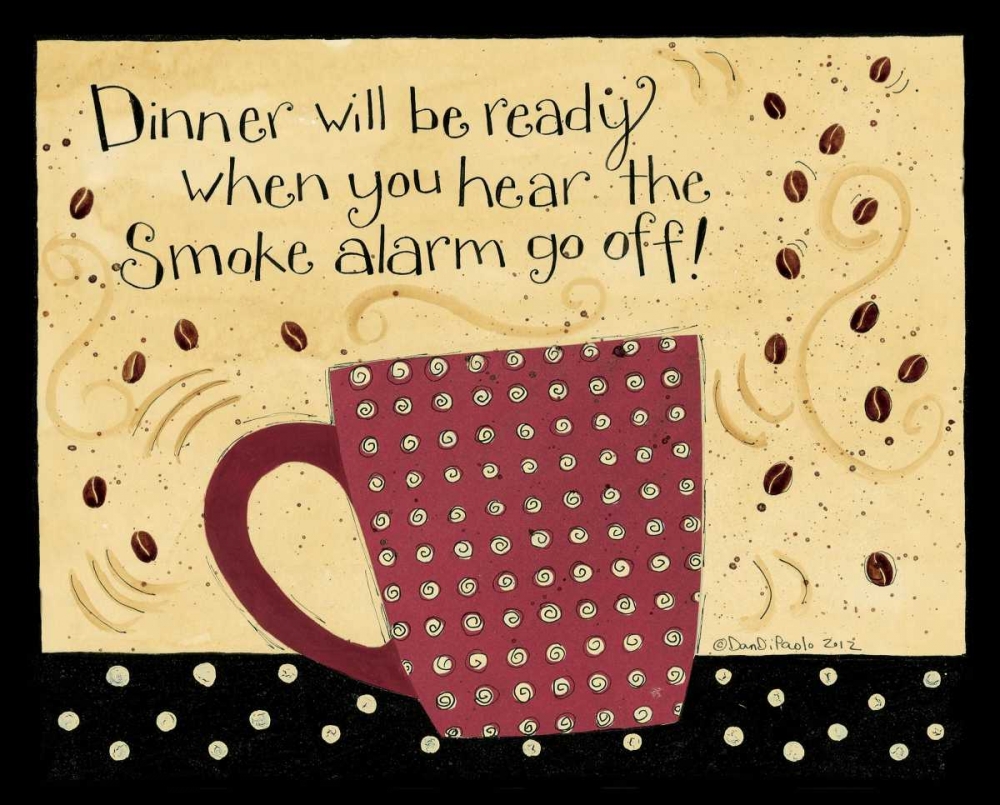 Smoke Alarm art print by Dan DiPaolo for $57.95 CAD