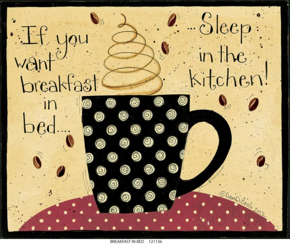 In Bed art print by Dan DiPaolo for $57.95 CAD