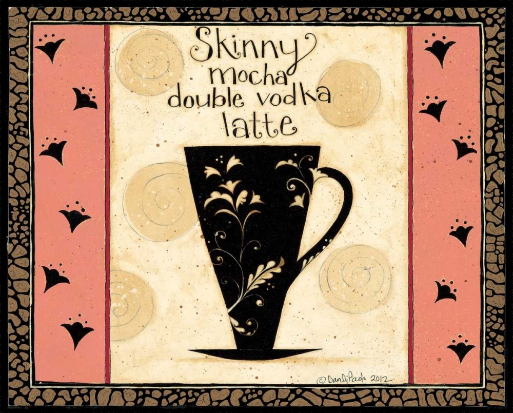 Skinny Vodka art print by Dan DiPaolo for $57.95 CAD