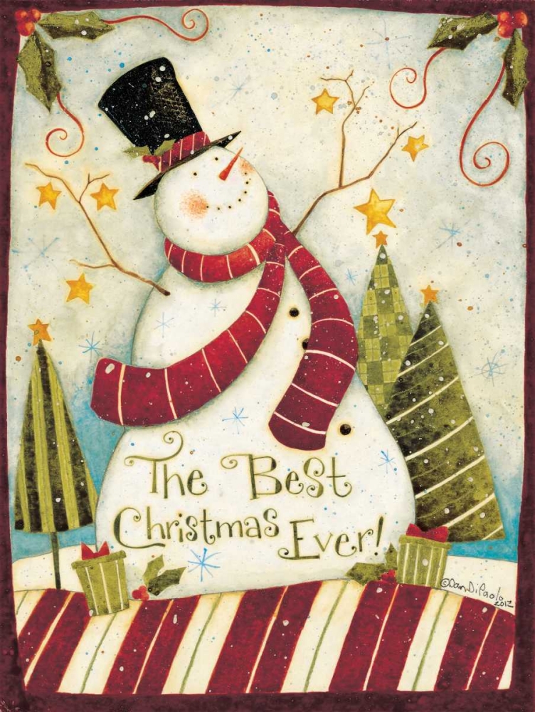 Snow Guy art print by Dan DiPaolo for $57.95 CAD