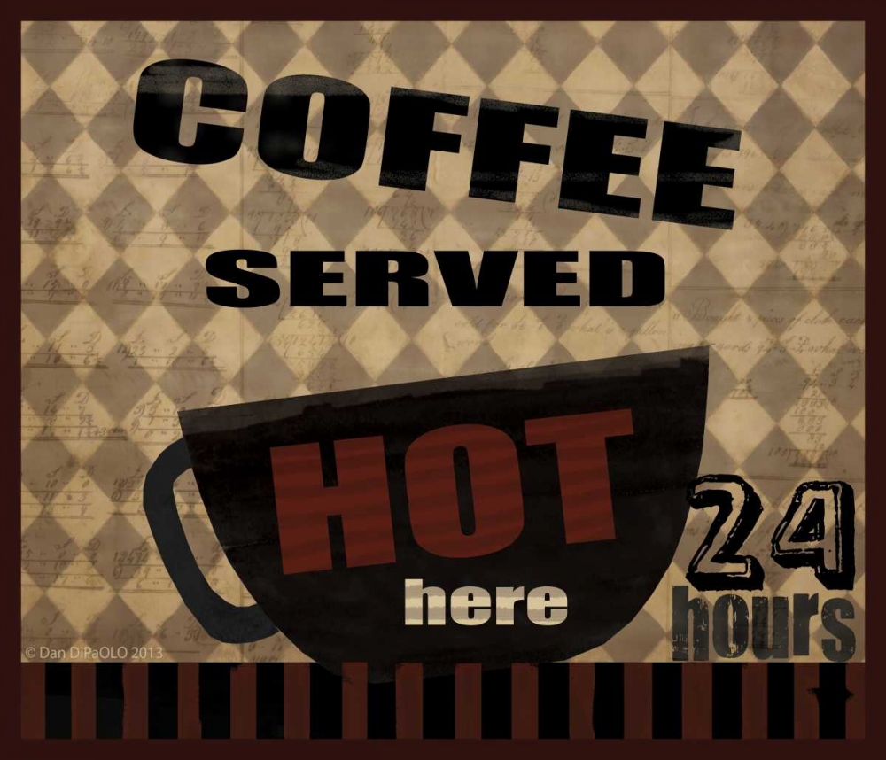 Served Hot art print by Dan DiPaolo for $57.95 CAD