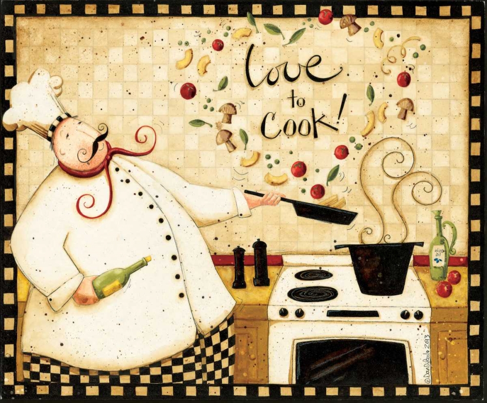 Meal art print by Dan DiPaolo for $57.95 CAD