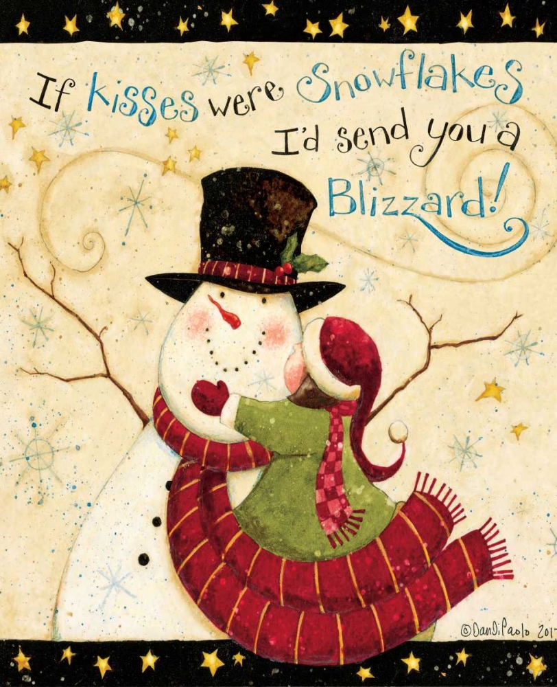 Snowflakes art print by Dan DiPaolo for $57.95 CAD