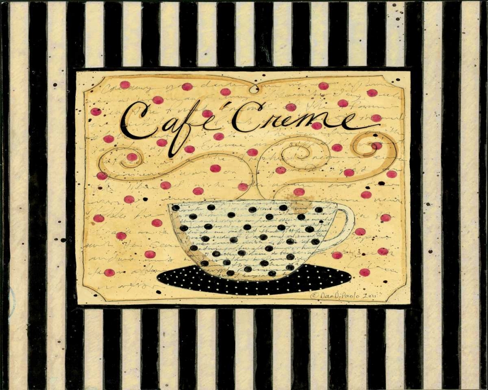 Cream Stripes art print by Dan DiPaolo for $57.95 CAD