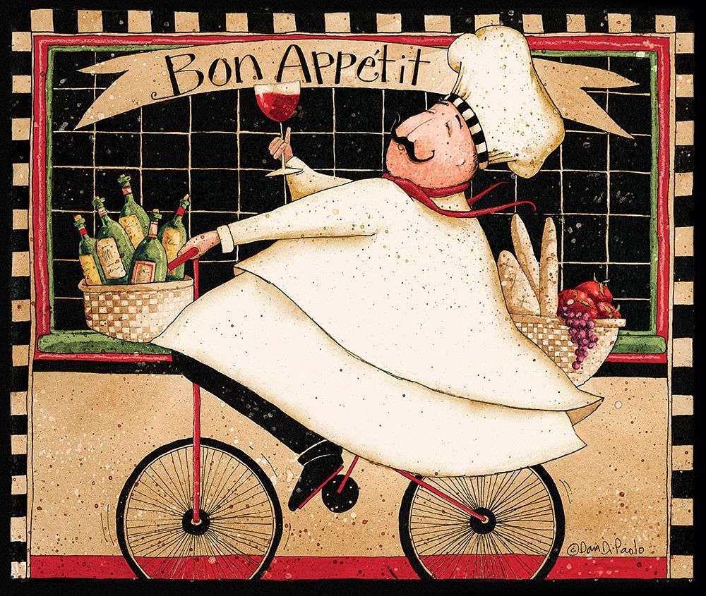 Bon Appetit art print by Dan DiPaolo for $57.95 CAD