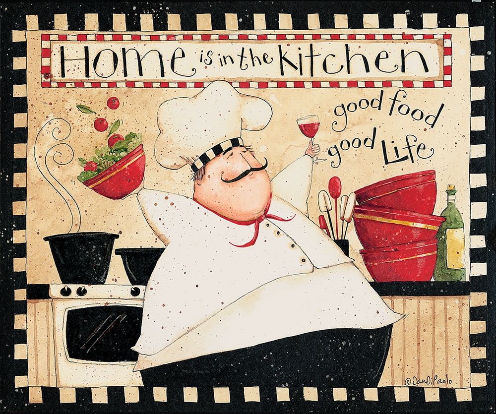 Home Is In The Kitchen art print by Dan DiPaolo for $57.95 CAD