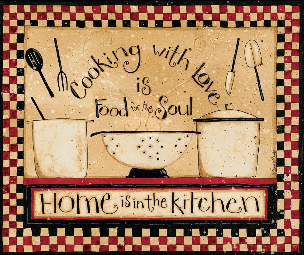 Cooking With Love art print by Dan DiPaolo for $57.95 CAD