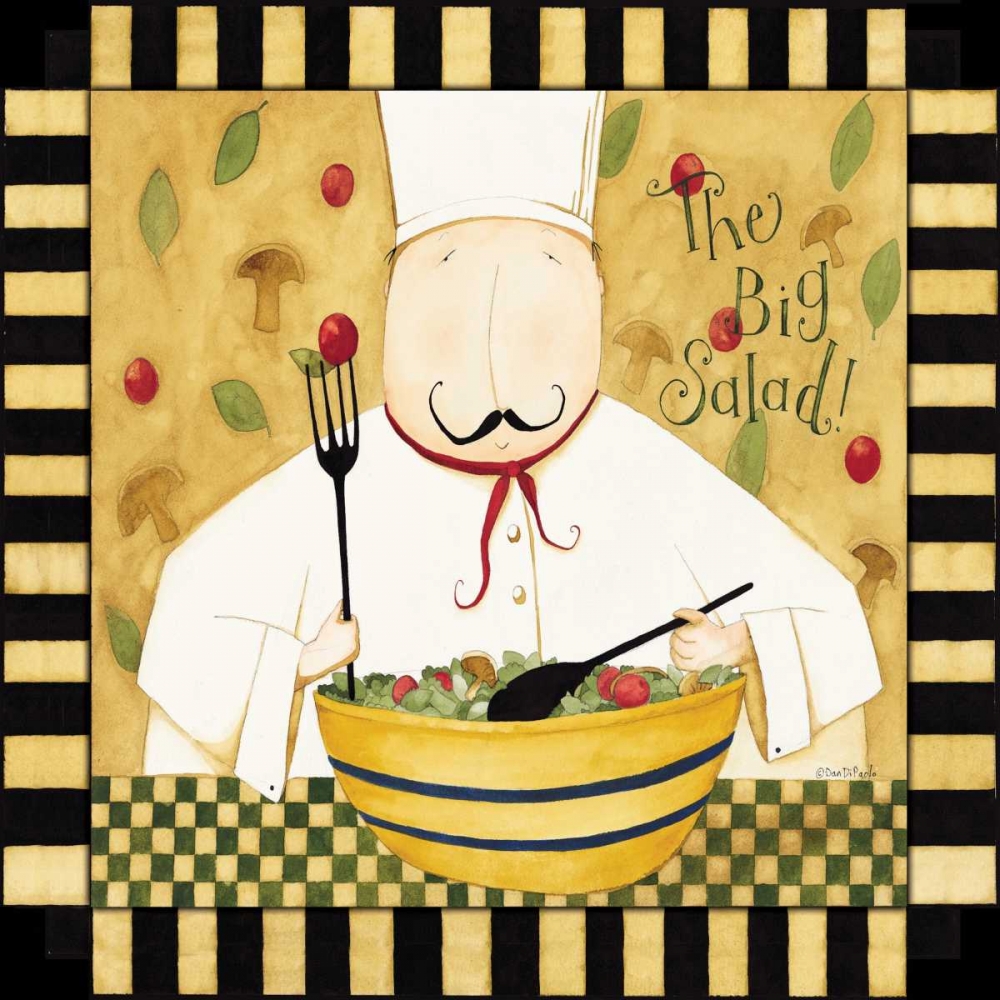 Eat Some Greens art print by Dan DiPaolo for $57.95 CAD