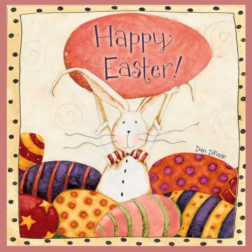 Bunny Easter art print by Dan DiPaolo for $57.95 CAD