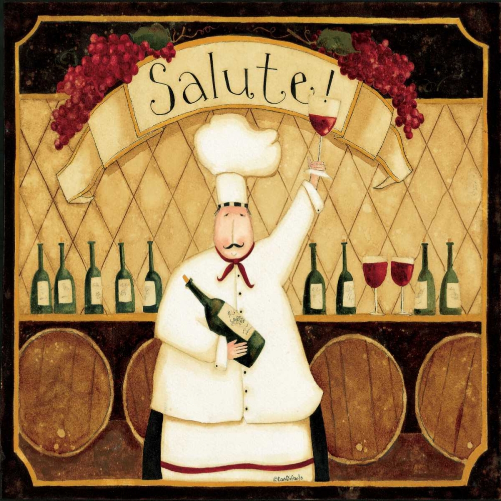 Wine In Hand art print by Dan DiPaolo for $57.95 CAD