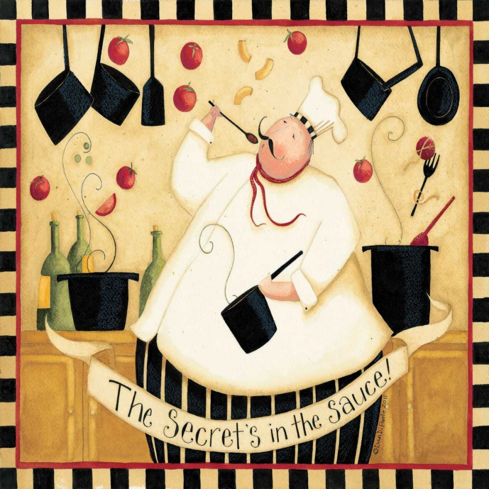 Making The Sauce art print by Dan DiPaolo for $57.95 CAD