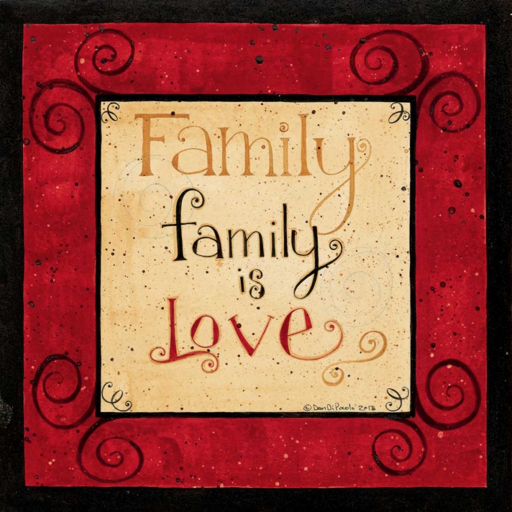 Family art print by Dan DiPaolo for $57.95 CAD