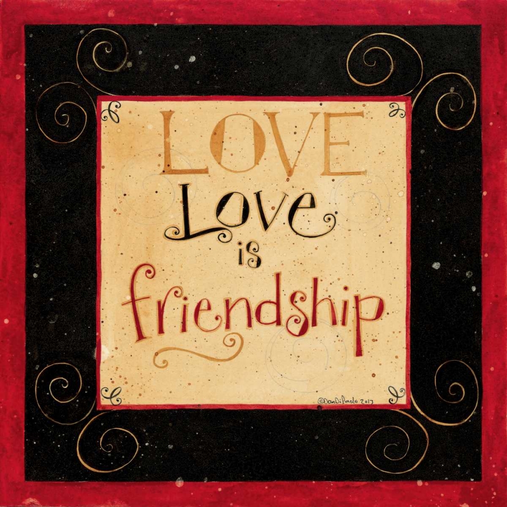 Love art print by Dan DiPaolo for $57.95 CAD