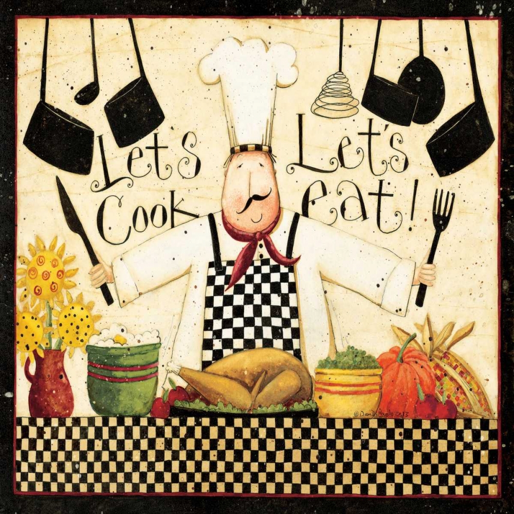 Lets Cook art print by Dan DiPaolo for $57.95 CAD