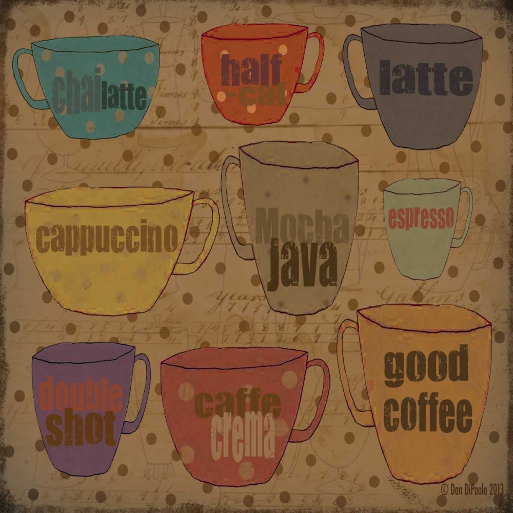 Coffee Blend art print by Dan DiPaolo for $57.95 CAD