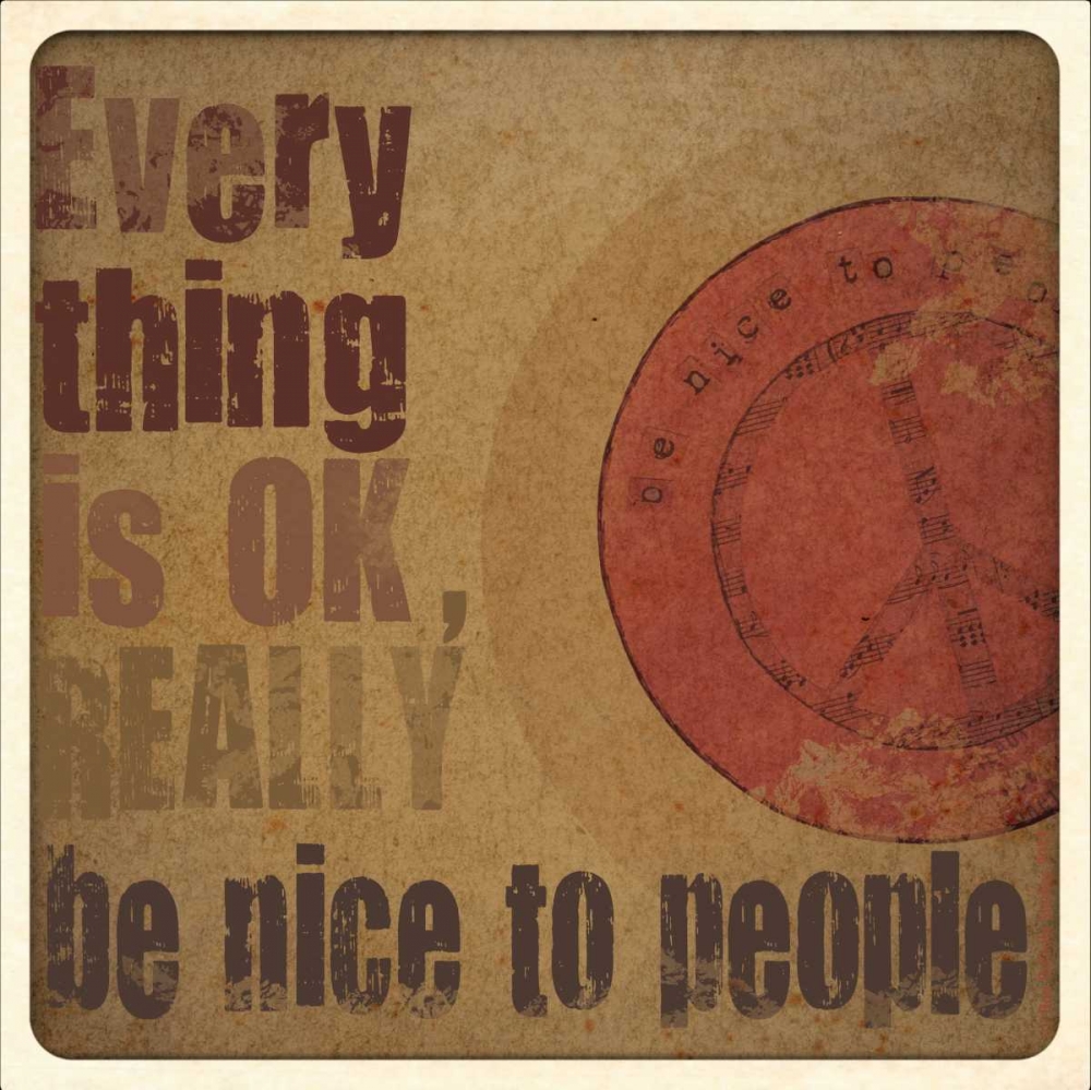 Its OK art print by Dan DiPaolo for $57.95 CAD