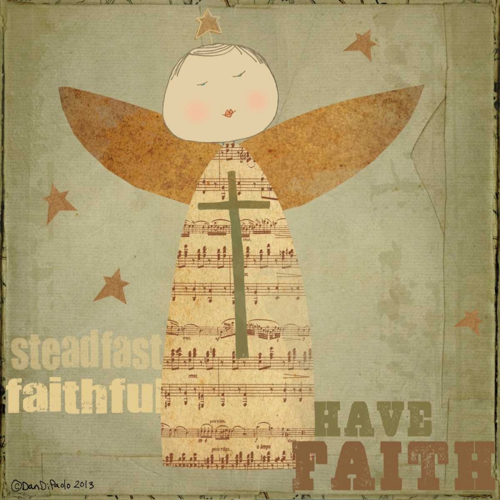 Faithful Angel 4 art print by Dan DiPaolo for $57.95 CAD