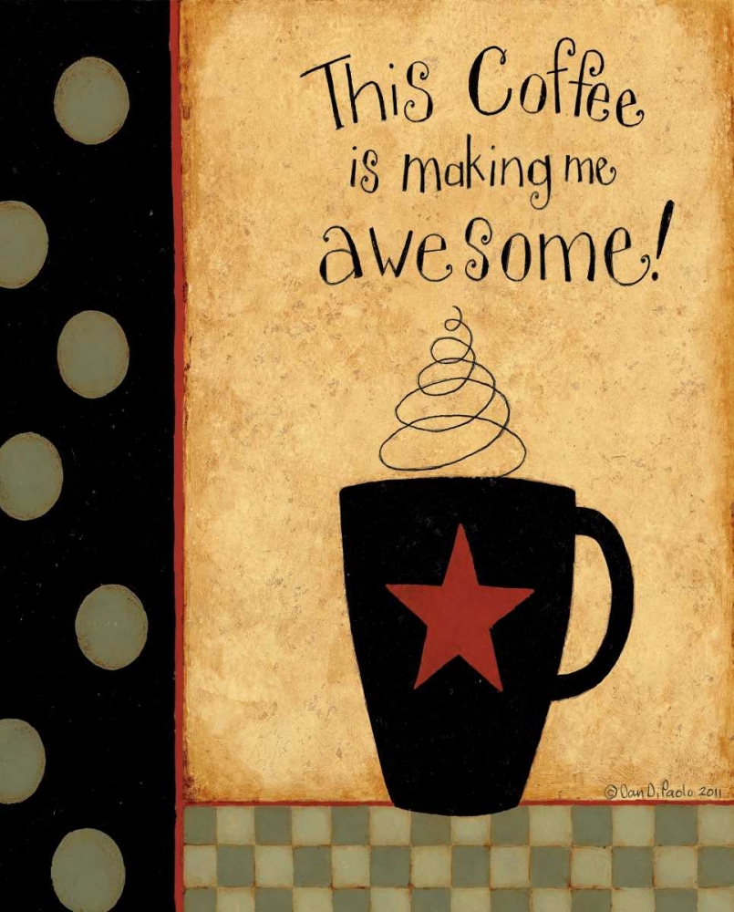 Awesome Star art print by Dan DiPaolo for $57.95 CAD
