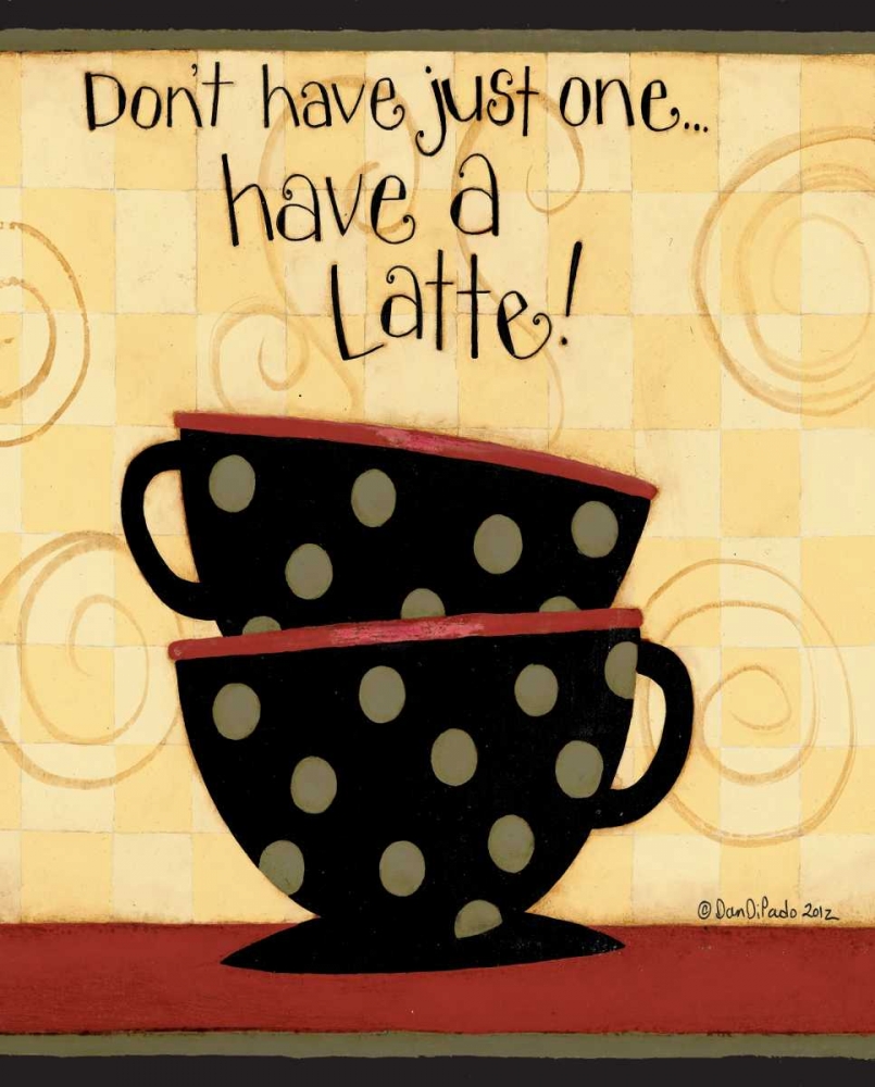 Two Latte Please art print by Dan DiPaolo for $57.95 CAD