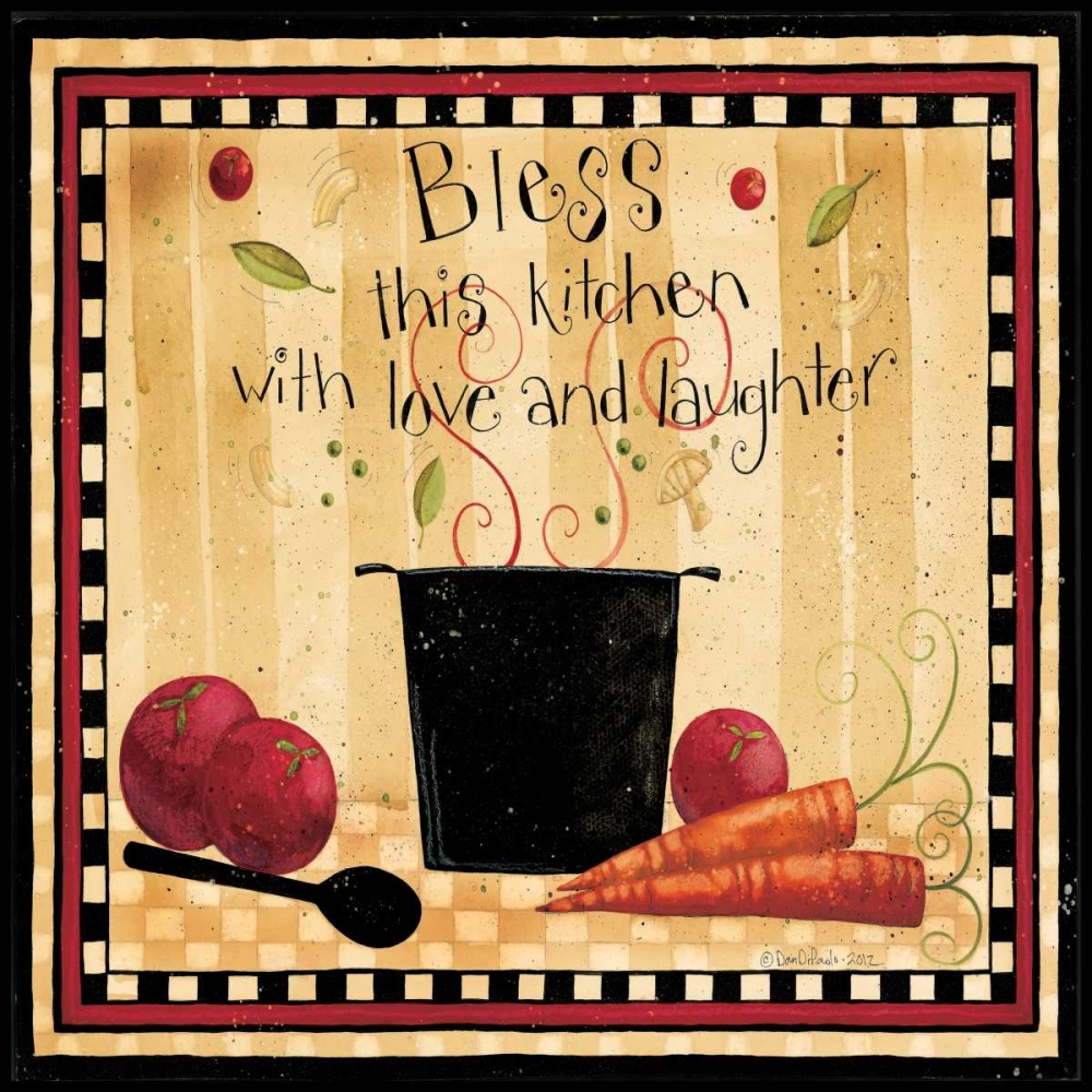 Bless This Kitchen art print by Dan DiPaolo for $57.95 CAD