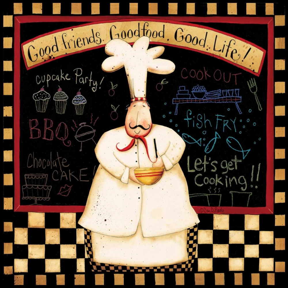 A Good Friends art print by Dan DiPaolo for $57.95 CAD