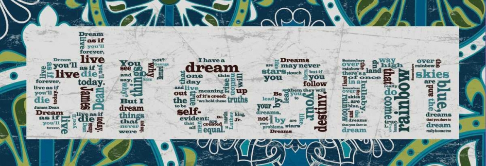 Blue Green Dream art print by Diane Stimson for $57.95 CAD