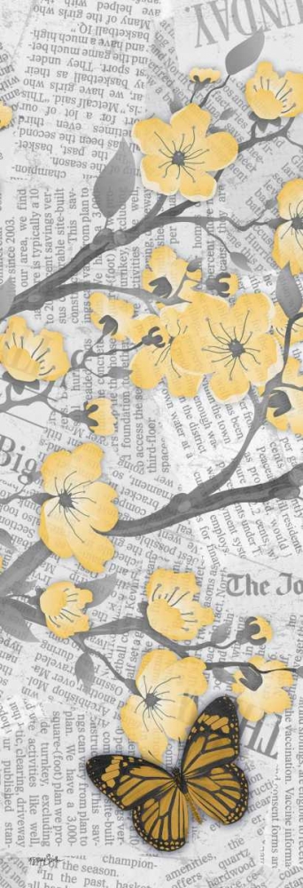 Cherry Blossom Bflies 2 art print by Diane Stimson for $57.95 CAD