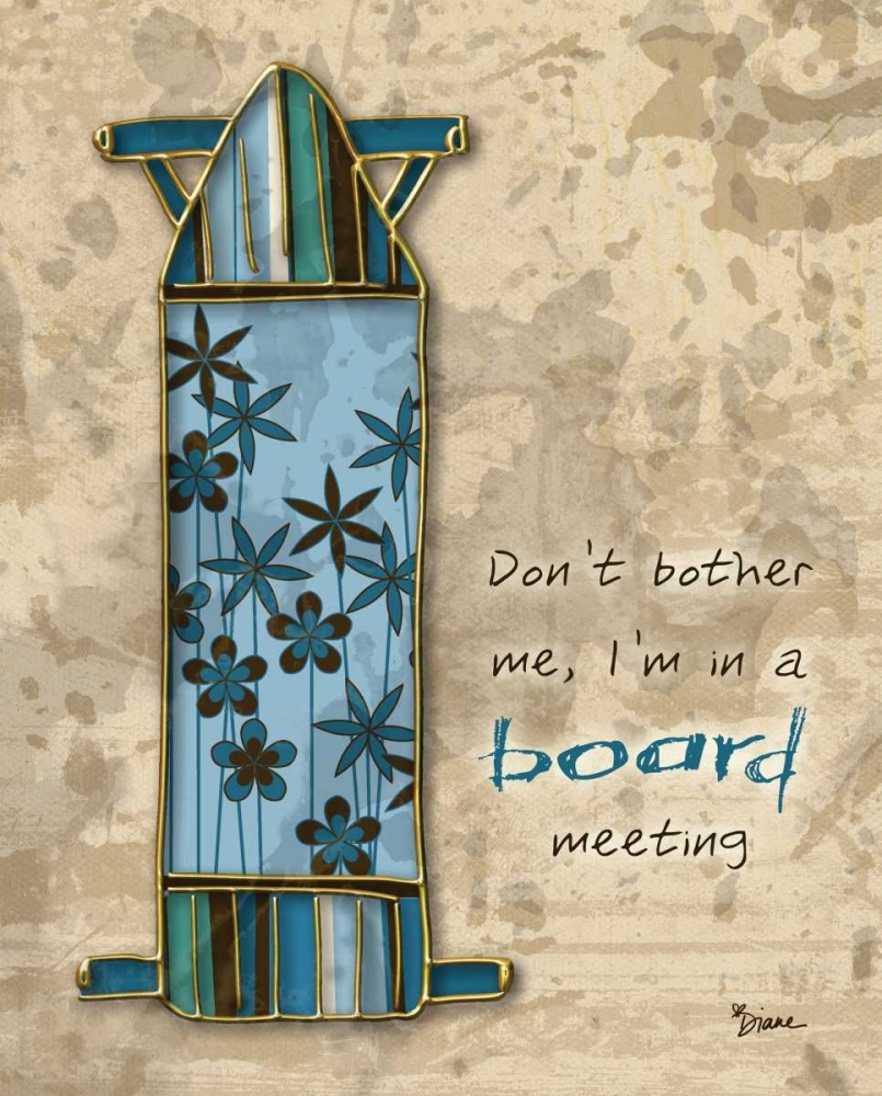 Board Mtg art print by Diane Stimson for $57.95 CAD
