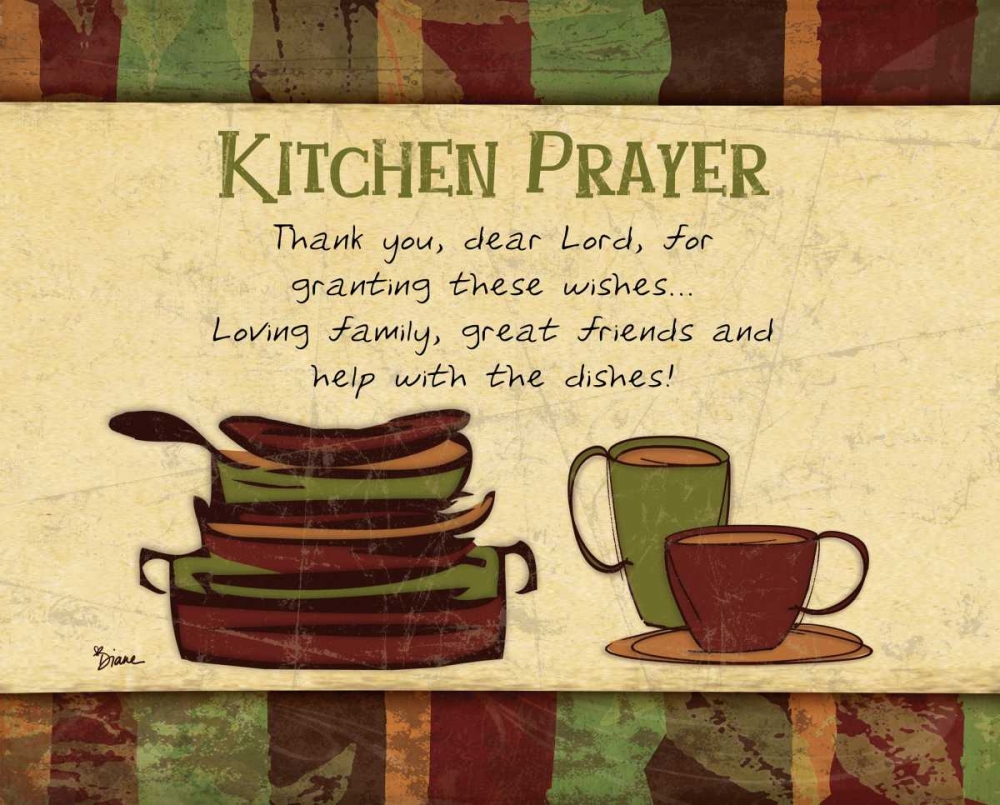 Kitchen Prayer Spice art print by Diane Stimson for $57.95 CAD