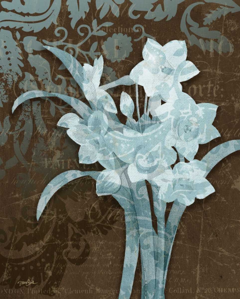 Daffodil Damask art print by Diane Stimson for $57.95 CAD