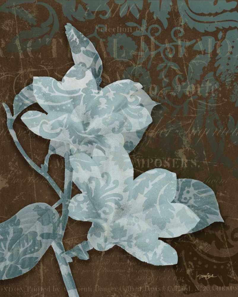 Magnolia Damask art print by Diane Stimson for $57.95 CAD